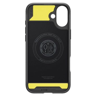 5. Spigen Rugged Armor MagSafe Hülle für iPhone 16 – Schwarz