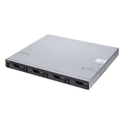 Asustor Lockerstor 4RD AS6504RD NAS, 1U Rack, 4x (3,5" SATA HDD/ 2,5" SSD), Intel Atom C3538, 8 GB DDR4 SODIMM (max. 128 GB), 2x 1GbE, 2x 2,5GbE, 1x PCIe Gen3, 4x USB 3.2 Gen, AES-NI, MyArchive, SSD-Caching, Snapshot, EZ Connect, EZ Sync, Schiene, Redundant 250