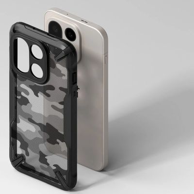 4. Ringke Fusion X Hülle für OnePlus 15 - Schwarz