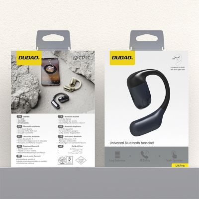 8. Dudao U4Pro Bluetooth-Over-Ear-Kopfhörer, universell für beide Ohren – Schwarz