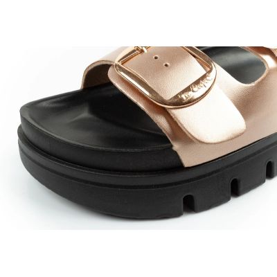 6. Lee Cooper Damenschuhe, Hausschuhe, gold, bequem, Plateau, modisch