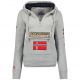 Geographical Norway 3/4 Gymclass Distri M WU1293H/GN B-Graues Sweatshirt