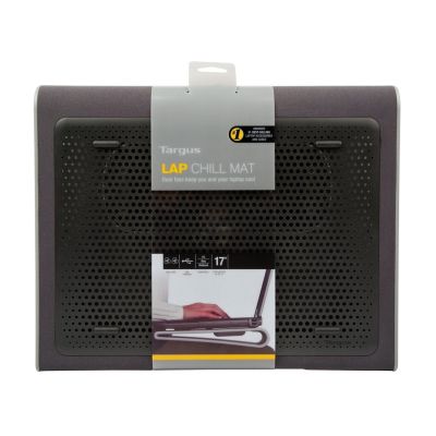 7. Targus AWE55GL Laptop-Kühlpad 43,2 cm (17") 1900 U/min Schwarz, Grau