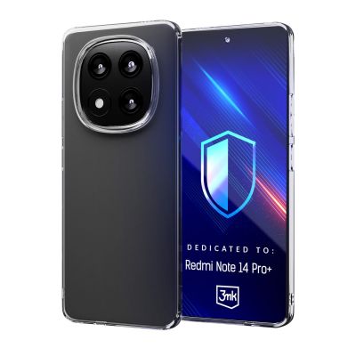 3mk Clear Case für Xiaomi Redmi Note 14 Pro+ – transparent