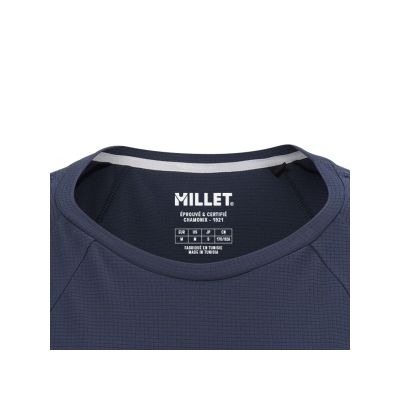 3. MILLET Fusion Ts Ss W Marineblaues Damen-T-Shirt