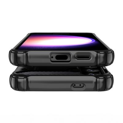 9. Hybrid Armor Hülle für Samsung Galaxy S24+ gepanzert - Schwarz