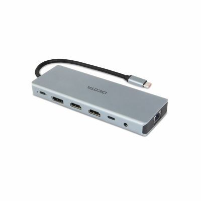 2. DICOTA D32065 USB 3.2 Gen 1 (3.1 Gen 1) Typ-C Hubs und USB-C-Hubs Silber