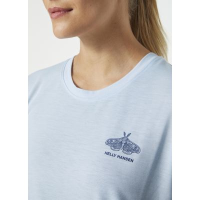 14. Helly Hansen Skog Recyceltes Grafik-T-Shirt W 63083 513