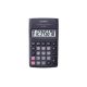 CASIO Taschenrechner HL-815L-BK BOX, 8-stellig, 69,5 x 118 mm, schwarz