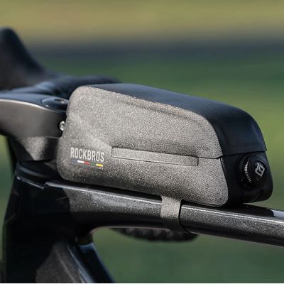 6. Rockbros AS-134 ROAD TO SKY wasserdichte Rahmentasche 0,6 l - schwarz