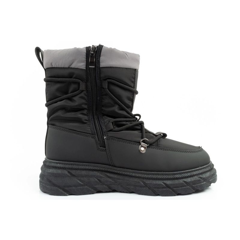 4. Lee Cooper Damen Winter Wandersportschuhe isoliert schwarz grau