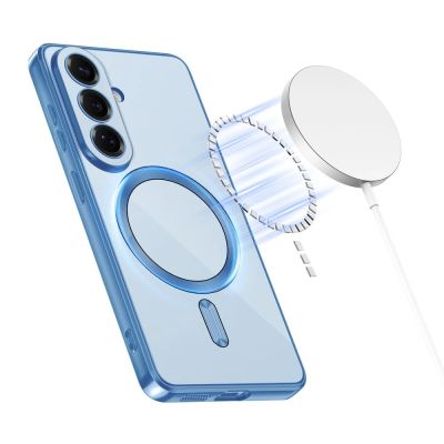 3. Tech-Protect MagFlex MagSafe Hülle für Samsung Galaxy S26 – Transparentblau