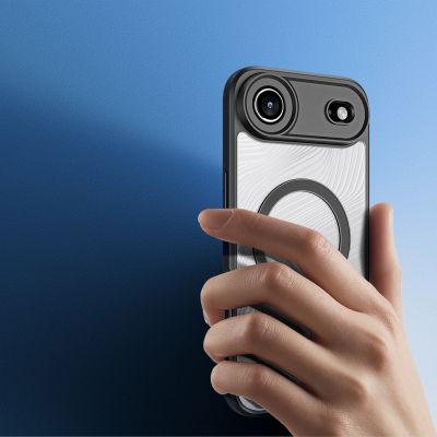 5. Dux Ducis Aimo Mag Case mit Magnetring für iPhone 17 Air – Schwarz