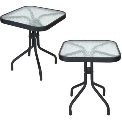 6. Quadratischer Garten-Couchtisch „Terrasse“ 45 x 45 x 51 cm