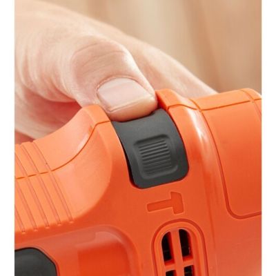 6. Black & Decker BEH200K-QS Bohrmaschine, 2900 U/min, Zentralverriegelung, 1,67 kg, Schwarz, Orange