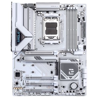 2. GIGABYTE B850 EAGLE WIFI7 ICE AMD B850 AM5 ATX-Sockel