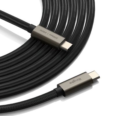 3. Ringke USB-C 3.2 Gen. PD240W Kabel 100cm - Schwarz