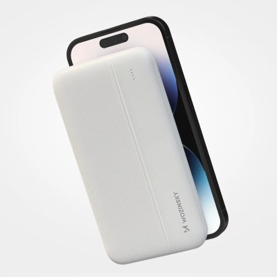 4. Wozinsky Powerbank Li-Po 10000mAh 2 x USB weiß (WPBWE1)