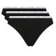 10. Tommy Hilfiger 3er-Pack Tanga-Unterwäsche W UW0UW02829