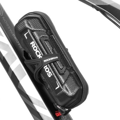 5. Rockbros 30990003001 Fahrradtasche für Trinkflaschenhalter – Schwarz