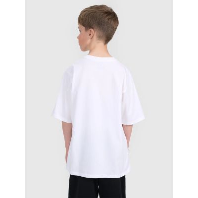 2. Oversize-T-Shirt für Jungen mit Aufdruck 4F 4FJRAW25TTSHM3065-10S