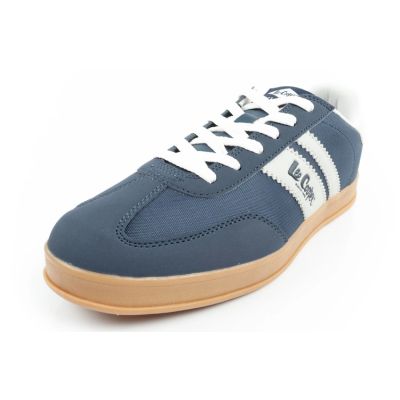 3. Lee Cooper Herren-Sneaker, modisch, bequem, langlebig, Marineblau