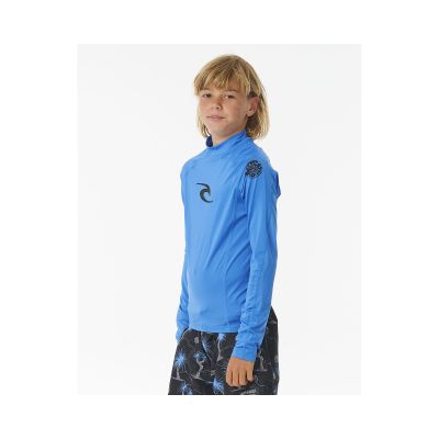 Lycra RIP CURL Waves Langarmshirt für Jungen, blau