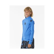 Lycra RIP CURL Waves Langarmshirt für Jungen, blau