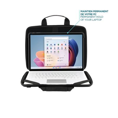 6. Mobilis TheOne Rugged Case Clamshell 12,5-14'' - Schwarz