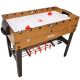 11. 3-in-1-Holztisch für Fußball, Billard und mit Luftanschluss, 121 x 61 x 81 cm