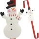 11. Aufhänger für Kränze, 39 cm Schneemann