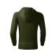 4. Trendy Zipper Sweatshirt für Kinder (Militär)