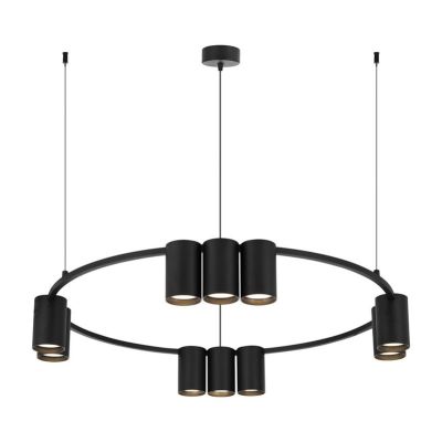 Deckenleuchte PENDANT LIGHT PORI 10XGU10 ML0373 SCHWARZ