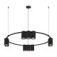 Deckenleuchte PENDANT LIGHT PORI 10XGU10 ML0373 SCHWARZ