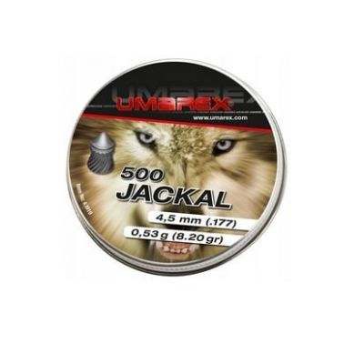 4,5 mm Umarex Jackal Spitzgerippte Pellets 500 Stück