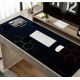 5. Wozinsky WPD-B800 Gaming-Schreibtischunterlage 800x300mm, wasserfest, mit Muster – Schwarz