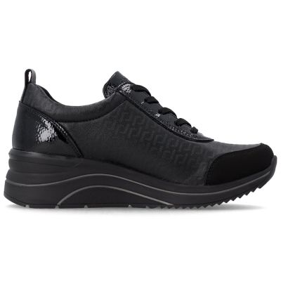 2. Schwarze Damen-Keilsneaker Remonte Rieker D0T22-03