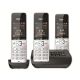 21. Gigaset 500A Comfort Trio Schnurlostelefon - Anrufbeantworter - ECO DECT\GAP\CAT-iq - Silber + 2 zusätzliche Mobilteile