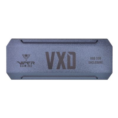 5. PATRIOT VXD SSD-Gehäuse USB 3.2 M.2 NVMe 1.3 bis zu 2 TB Aluminium RGB