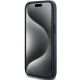 5. Guess 4G Triangle Metal Logo Hülle für iPhone 15 Plus / 14 Plus – Blau