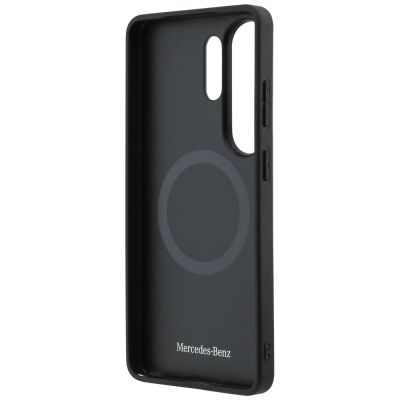 7. Mercedes Vintage Logo MagSafe Hülle für Samsung Galaxy S26 Ultra - Schwarz
