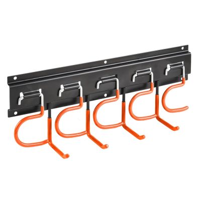 9. MACLEAN Wandorganizer für Gartengeräte, Stahl, mit Haken, max. O