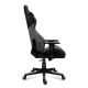 19. Huzaro Force 6.2 Gaming-Stuhl aus grauem Netzgewebe