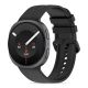 Tech-Protect Silikon-Evo-Armband für Samsung Galaxy Watch 40/44/46 mm – Schwarz