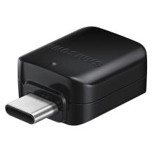 Samsung EE-UN930 USB-A auf USB-C OTG-Adapter (Großpackung – Ersatzverpackung) – Schwarz