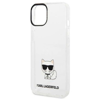 6. Karl Lagerfeld KLHCP14MCTTR iPhone 14 Plus 6,7 "Hardcase klar / transparent Choupette Body