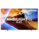 8. Philips OLED 4K Ambilight 55OLED770/12 55" Smart TV mit TITAN UHD-Betriebssystem, Grau
