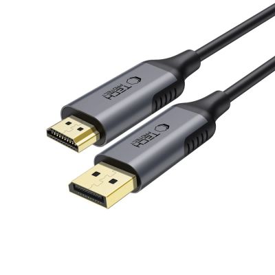 Tech-Protect UltraBoost DisplayPort / HDMI 2.0 4K 60Hz Kabel 2m - Schwarz