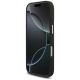 5. Guess Grained Big 4G Classic Logo Hülle für iPhone 17 Pro - Schwarz