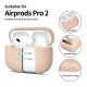 2. Tech-Protect Silikonhülle für Apple AirPods Pro 1 / 2 – Beige